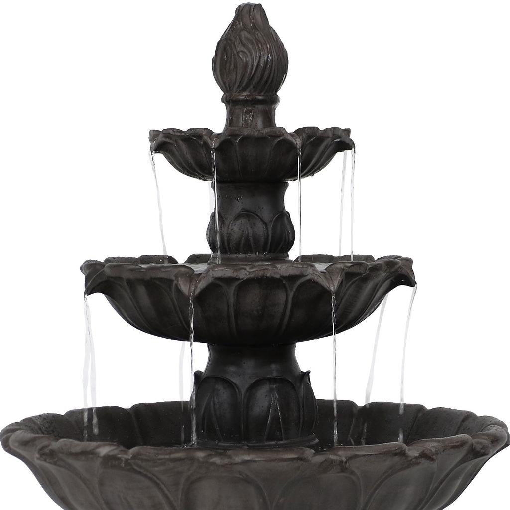 46" Dark Brown Polyresin Garden Art-1
