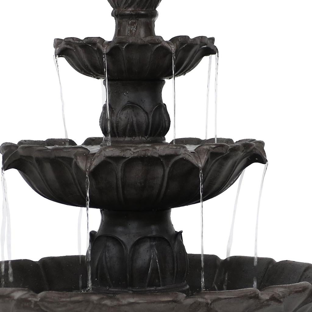 46" Dark Brown Polyresin Garden Art-2
